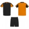 Orange / Solid black 