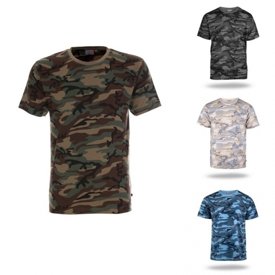 VĪRIEŠU T-KREKLS APDRUKAI - CAMO