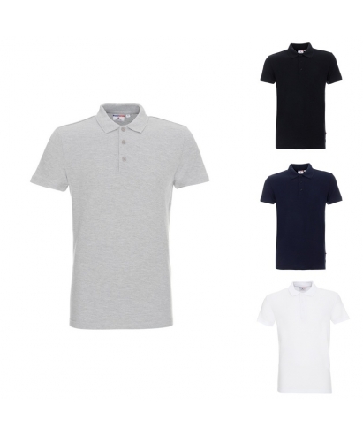 VĪRIEŠU POLO-KREKLS APDRUKAI - COTTON SLIM