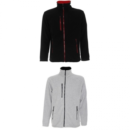 MEN'S FLEECE JACKET FOR PRINTING - DUET