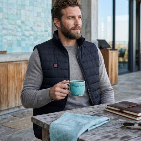 Apsildāma veste SCX.design G03 ThermoVest ar logo