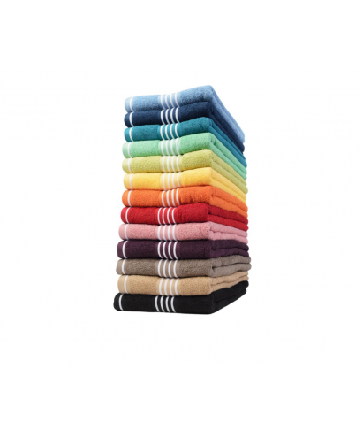 Kvalitatīvs kokvilnas dvielis Rio Color 500 g/m2, 50x100, 70x140cm, Vācija
