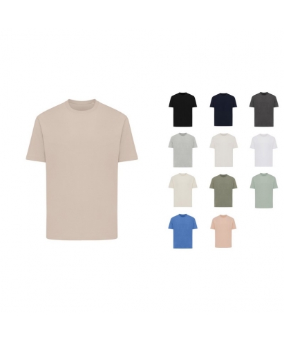 BRĪVA PIEGRIEZUMA UNISEX T-KREKLS APDRUKAI