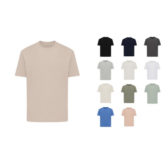 BRĪVA PIEGRIEZUMA UNISEX T-KREKLS APDRUKAI