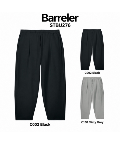 Barreler — unisex brīva piegriezuma bikses, 400 g/m²