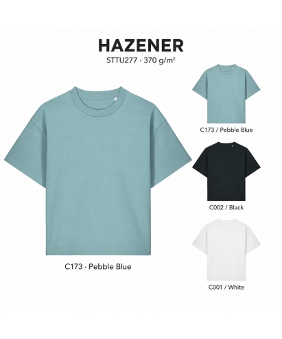 Hazener — unisex marškinėliai, 370 g/m²