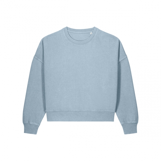 Stanley/Stella Stella Alma Vintage — moteriškas džemperis, 320 g/m² — vaizdas iš priekio