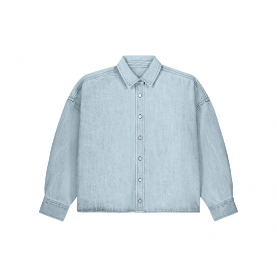 Stanley/Stella Stella Ember — sieviešu džinsa virskrekls, 440 g/m² — skats no priekšpuses