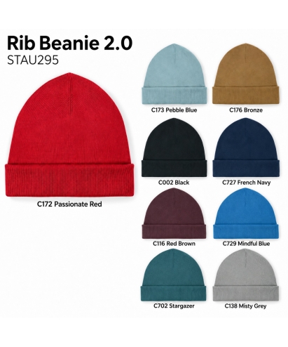 Rib Beanie 2.0 — adīta cepure
