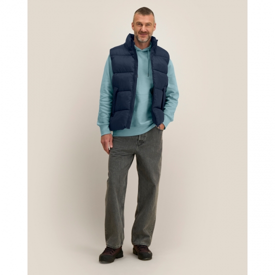Stanley/Stella Puffer Gilet 2.0 — unisex siltināta veste — skats no priekšpuses
