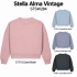 Stella Alma Vintage — moteriškas džemperis, 320 g/m²