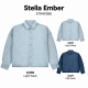 Stanley/Stella Stella Ember — sieviešu džinsa virskrekls, 440 g/m² — skats no priekšpuses