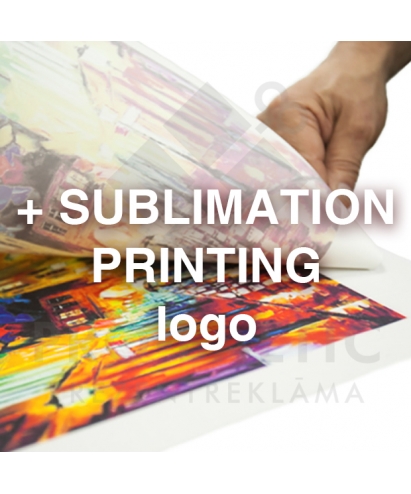 + sublimācijas druka CMYK A4 uz tekstila